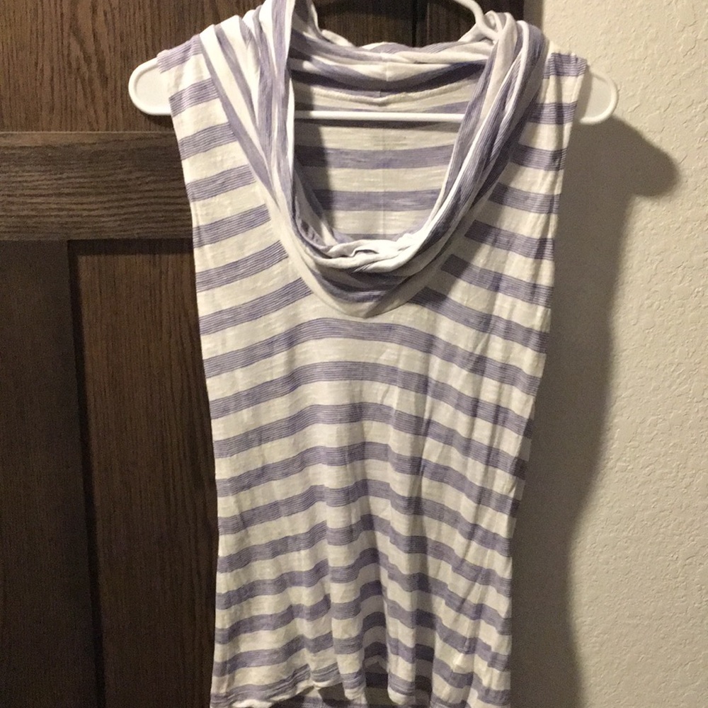 Cowl neck tank top